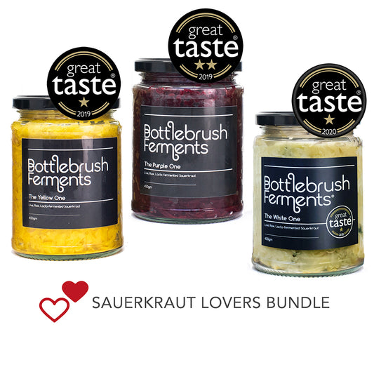 Sauerkraut Lovers 3-Jar Bundle